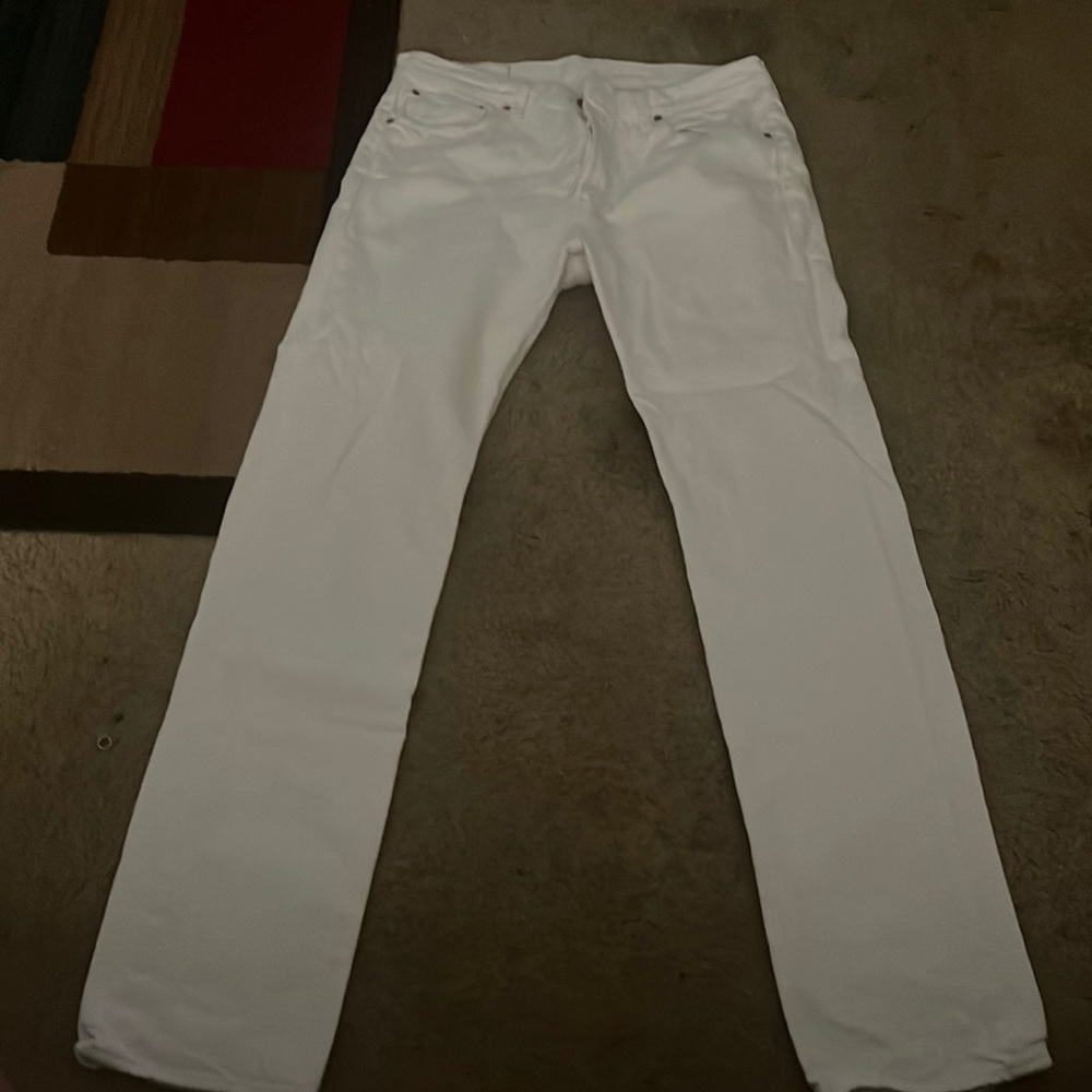 White Levi dress pants 33 x 34
